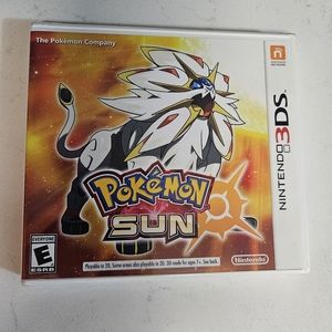 Pokemon sun for nintendo 3DS factory sealed NEW